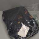 BabbleRoo Diaper Bag Backpack - Travel Large Baby Diaper Bag with Changing pad, Waterproof Baby Bags for Mom & Dad, Unisex Bags with Pacifier Case, Luggage Strap & Stroller Clips Black