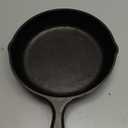 Lodge Seasoned Cast Iron Skillet - PFAS-Free, Non-Toxic Cookware - Use with an Oven, Stove, Grill, or Campfire - Naturally Non-Stick & Oven Safe - 9 Inches