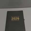 Planner 2026-2027 - 8.5" x 11" 2026-2027 Planner Weekly and Monthly, July 2026 - June 2027, Faux Leather Cover, Pen Holder, Pocket, 25 Notes Pages, A4 Premium Paper - Gray