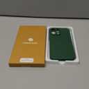 Miracase Designed for iPhone 14 Pro Max Phone Case with Screen Protector,[Upgraded Enhanced Camera Protection],Shockproof Liquid Silicone Case with Microfiber Lining,6.7 inch, Acacia Green