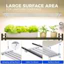 Barrina TX-L84 4FT Grow Lights for Indoor Plant, 336W (4 x 84W), 4 LED Panels Wider Coverage, Full Spectrum, High PPFD, Mechanical Timer, Linkable, Hanging Light for Indoor Vegetable, Seeding, 4 Packs