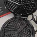 Mueller Heart 5 Waffle Maker, Waffle Iron, Adjustable Browning Control & Nonstick, Cool Touch Handle, Easy to Clean, Small Kitchen Appliances
