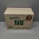 MIZOK Dog Pee Pads Extra Large 28"x34", Bamboo Puppy Pads Super Absorbent & Leak-Proof, 4-Corner Adhesive Tabs, Wee Wee Pads for Dogs, Superior Odor Protection, XL (40 Counts)