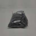 BGment Rod Pocket and Back Tab Blackout Curtains for Bedroom - Thermal Insulated Room Darkening Curtains for Living Room, 2 Window Curtain Panels (38 x 63 Inch, Dark Grey)