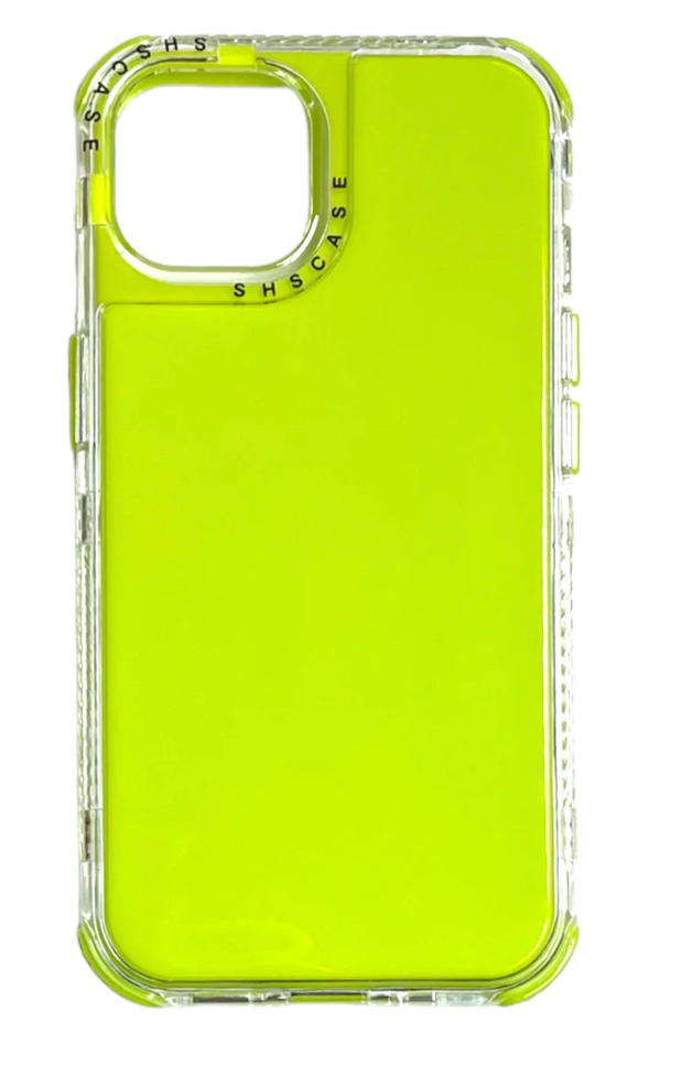 For iPhone 12 Pro Max SHS case - Green & Clear