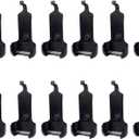 12 pcs Original Walkie Talkie Belt Clip Compatible with Two Way Radio LUITON LT-316 WLN KD-C1 Retevis RT22 Zastone X6 NKTECH NK-U1 Zeadio ZS-B1 TIDRADIO TD-M8 RADTEL RT-10 RADIODDITY R1