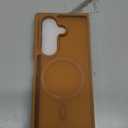 BNAAGO Magnetic Case for Samsung Galaxy Z fold 7 Case, Slim Translucent Matte Phone Cover with Shockproof TPU Frame & ScratchResistant PC Back, Strong Magnetic Ring, Brown