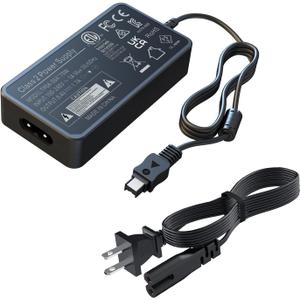 AC-L200 AC/DC Power Adapter Charger,for Sony Handycam Camera DCR HDR FDR Series,DCR-HC21 HC26 HC30 HC32 HC36 HC38 SX22 SX41 SX44 SX45 SX65 SX85 SR5 SR10 SR11 SR40 SR45 SR48 SR60 SR82 SR200 SR300