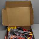 SpringFlower 2 Bow and Arrow Sets with LED Light-up,2 Foam Dart Guns for Kids 5 6 7 8 9 10+ Years Old, Archery Set with Standing Target for Boys & Girl, Ideal Gift (Red)