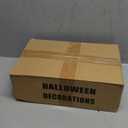 Halloween Decorations Outdoor & Indoor Decor - 2 Pack 59-inch Remote Control Spooky Ghost String Lights with Witch Hats, Halloween Lights for Porch, Yards, Patio, Garden Lawn, Party