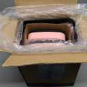 2 Pack 2.7 Gal Bathroom Trash Can with Lid, Automatic Trash Can Small Smart Garbage Can Touchless, Slim Motion Sensor Waterproof Plastic Trash Bins for Bedroom Office Kitchen Toilet Pink