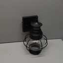 Lamomo Outdoor Wall Light, Motion Sensor Porch Lights Outdoor Wall Light Fixture,Black Dusk to Dawn Exterior Lighting for House Waterproof Anti-Rust Wall Mount Lantern for Outside,Garage(NO Bulb)