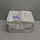 Toddler Step Stool for Bathroom Sink, 2-Pack Kids Toilet Potty Step Stools, Heavy Duty Baby Child Stepping Stool with Handle for Toddlers Kitchen Counter Bedroom Nursery Room (White)