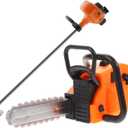 1 Set of Miniature Chainsaw Dollhouse Toy,Mini Fake Chainsaw Ornament for Dollhouse Fairy Garden Accessories Decoration