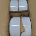 TheTerra Ceramic Dinnerware Sets for 4, 12 Pieces Handmade Reactive Glaze Plates and Bowls Set, Scratch Resistant Dish Set, Oven & Microwave & Dishwasher Safe, Star White