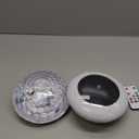 Floating Pool Lights w/Remote, 6.5 Inch RGB Color Changing Solar Pool Lights That Float with 9 Dynamic Lighting, IP68 Waterproof Hangable Solar Floating Light for Pool Garden Weeding Decor(2)