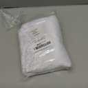 ZeeMart Macrame Style Boho Table Runner, White Table Runners 36 Inches Long, Farmhouse Woven Home Decor, 12x36 Inch, White