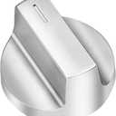 Eagles Stove Knobs Replacement W11517331 W11117415 Compatible with Whirlpool Stove Top Knobs, Part W10850027 W11117415 W11458840, Range Knob for WEC310S0LS0 WEC310S0LS1 (1Pack)