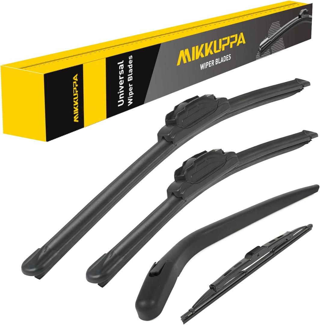MIKKUPPA 26"/16"/9"/13" Windshield Wiper Blades Replacement for 2012-2016 Honda CRV - Original Factory Quality Front and Rear Wipers Blade Set for My Car - (Pack of 4)