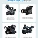 Replacement Battery for Canon BP-A30 Compatible with EOS C200,EOS C70,C200B,C220B,EOS C300 Mark II,C300 MK III,C500 Mark II,X605 XF705 4K UHD(A30)