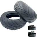 110/50-6.5 Rear 90/65-6.5 Front Tire Inner Tube Compatible with 38cc 47cc 49cc Mini Pocket Rocket Pit Dirt Bike MTA1 MTA2 Heavy Duty Parts