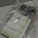 JASIWAY Dish Drying Rack in Sink, Expandable Stainless Steel Dish Drainers for Kitchen Counter, Dish Dryer Rack for Inside Sink, Over The Sink Dish Racks with Utensil Holder, Silver