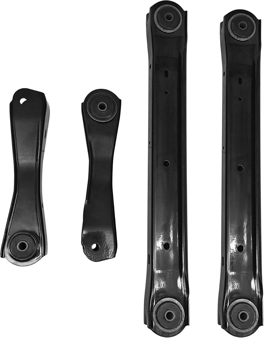 Rear Upper Lower Trailing Arms w/Bushing For Chevy Chevelle 1968-72