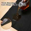 9' x 22' Extra Large Garage Floor Mat for Under Car, Heavy Duty Absorbent Oil Mat for Garage Floor, Waterproof Non-Slip Oil Spill Mat for Garage Driveway, Protect Concrete Floor from Oil Leaks Stains