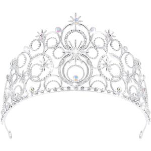 Children's Glinda Crown for Girls Tiara Costume Headband Accessories