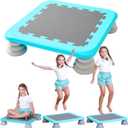 Mini Trampoline for Kids, 25 Inch Sensory Trampoline Bouncing Board with Non-Slip Base