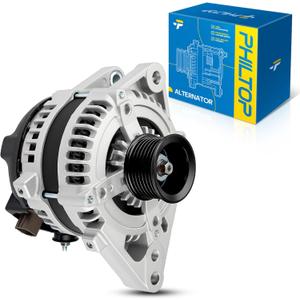 PHILTOP Alternator for Toyota 4Runner 2003-2009 4.0L, 2005-2015 Tacoma 4.0L, Replace# 11139N,11129, 11139, 13984,12V, 130Amp; Rotation: Clockwise, Number of Grooves: 7-Groove Pulley