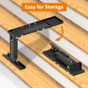 Ladder Extender Pro,Ladder Stabilizer for Stairs,Ladder Leveler for Stairs,Adjustable Height Range for Single and Extension Ladder for Stair Ladder Platform 12.7”-19”H x 29.6"W