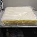 4" x 23" x 25" High Density Upholstery Foam, Chair Cushion Square Foam for Dining Chairs, Wheelchair Seat Cushion Replacement