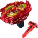 X-23 Soar Phoenix 9-60GF Deluxe String Launcher and Grip Set with Attack Type Right-Spinning Top Toy, Great Gift for 8 Year Old Boys and Girls