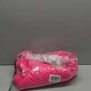 Amazon Essentials Girls and Toddlers' Cropped Full-Zip Puffer Jacket (Quilted Matte or Sherpa Fleece) (X-Large, Neon Pink)