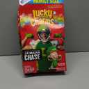 Lucky Charms Gluten Free Cereal with Marshmallows, Limited Edition Jumbo Rainbows, Kids Breakfast Cereal, Made with Whole Grain, Family Size, 18.6 oz BB Date: JUN/13/2026