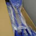 Frienda 6 Pcs Plastic Snow Shovel Large Scoop Shovel, Blue