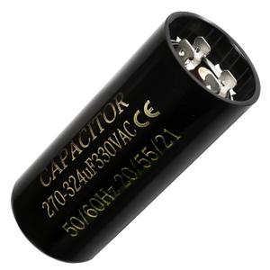 Seentech 270-324 uf/MFD 330 VAC 20% CD60 Round Motor Start Capacitor 50/60 Hz AC Electric Motor Universal Fit for AC Motor Run or Fan Start and Cool or Heat Pump Air Conditioner