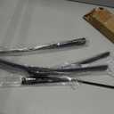 F1TZ-17526-AA 1 Pair Front Windshield Wiper Arm & Blade Kit F4TZ-17526-A Compatible With Ford F-150/F-250/Bronco 1991-1996,F-350/ F-Super Duty 1991-1997