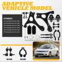 14PCS Front Lower Suspension Kit Compatible with Civic 2006-11