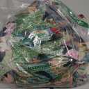 Women's Spring Wrap Maxi Dress Floral V Neck Long Sleeve Wedding Guest Party Casual Chiffon Dress (XX-Large, Green Geometry)