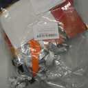 124pcs Basketball Balloon Arch Kit with Orange Black Balloons for Sports Themed Basketball Party Decorations