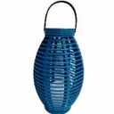 Everyday Living® Solar Lantern - Aqua