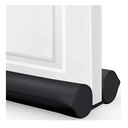 Comfyanno Under Door Draft Stopper - Bottom Door Gap Filler & Seal - Fits 30” to 36” Door, Block Cold Air, Noise, Sound, Wind, Bugs, Easy to Install, Double Side Block, No Adhesive, Black
