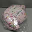 eaonitu Travel Pillow Car Cushion for Kids 6 Years Old+ Shoulder Neck Back Support & Seat Belt Comfort, Road Trip Cozy Sleeping Gift for Young Travelers, Parents, Families, Baby Shower (Unicorn Pink)