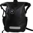 Ho Stevie! Waterproof Surf Backpack - Heavy Duty with Laptop Sleeve - Roll Top Closure Keeps Your Gear Dry In Bag - 25L