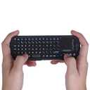 iPazzPort 2.4G Mini Wireless Keyboard with Touchpad Mouse Combo, Lightweight Portable Keyboard Controller, Compatible with Android TV Box/PC/Tablets/PS4/Raspberry Pi 3/HTPC KP-810-19S