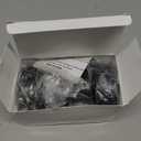 Geevon 4 Pack Water Leak Detectors, 100dB Water Sensor Alarms Flood Detector for Basements, Bathrooms, Laundry Rooms, Kitchens, Garages, and Attics, Water Alarms Battery-Operated (Battery Included) (Black)