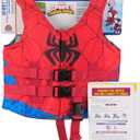 SwimWays Marvel Swim Trainer Life Jacket, US Coast Guard Approved Life Vest Kids Swim Vest, Pool Floats & Life Jackets for Kids 33-55 lbs, Spidey