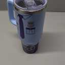 Police Tumbler Cup - 40 Oz Officer Mug With Lid, Straw and Handle - Police Appreciation Gift for Women & Men